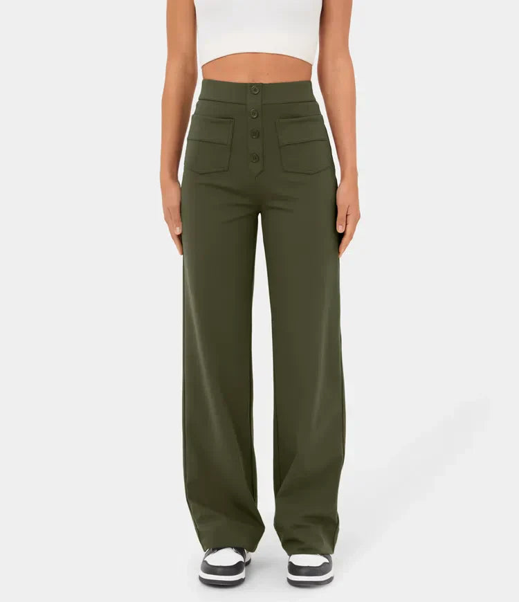 Vanessa High Waist Casual Pants