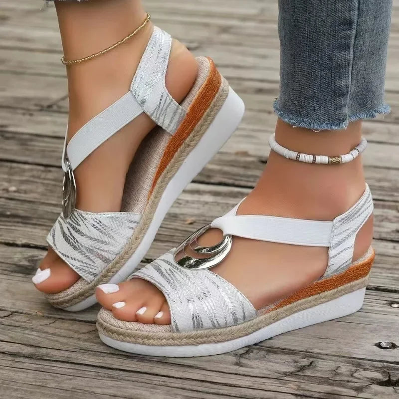 Ayla Wedge Sandals