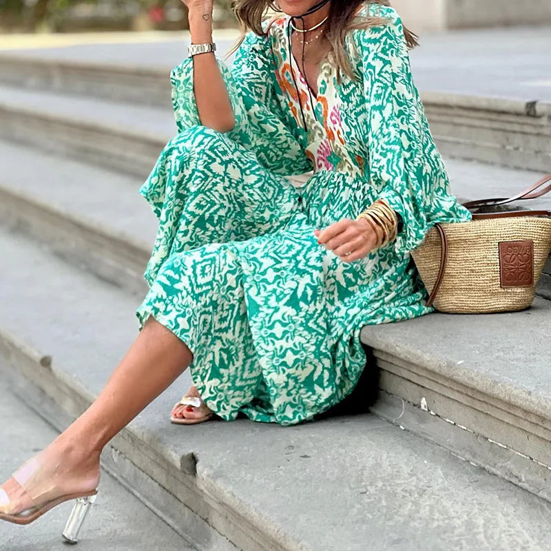 Melanie Bohemian Long Dress