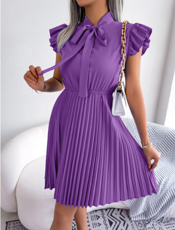 Margot Pleated Dress