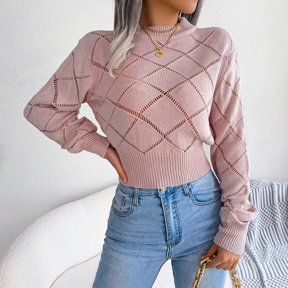 Lucy Hollow Crop Sweater