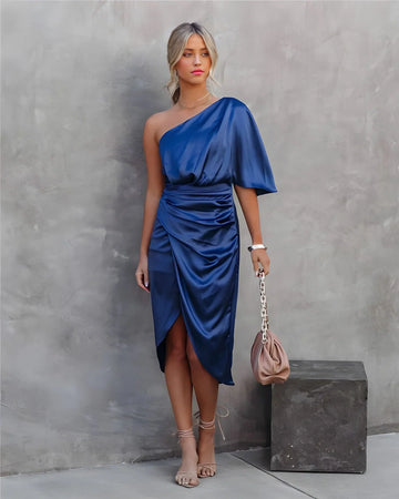 Jules Elegant Silk Dress